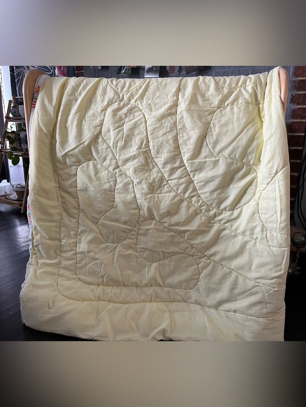 Vintage Picasso Bouquet of Peace Hands Flowers Blanket Quilt Bedding bedspread - Picture 11 of 14